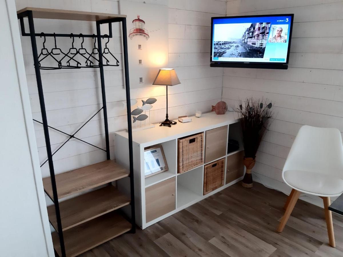 Studio, Proche Du Touquet, Tout Equipe A 100M De La Plage 斯特拉海滩 外观 照片